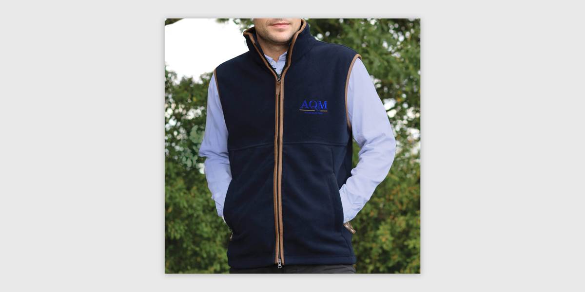 AQM Website Case Study - Image of embroidery for AQM