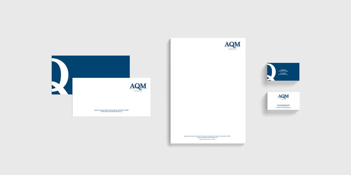 AQM Website Case Study - Stationary Design