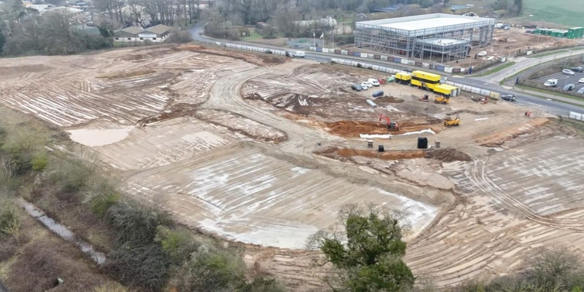 Brooks and Wood Civil Engineering Construction Site