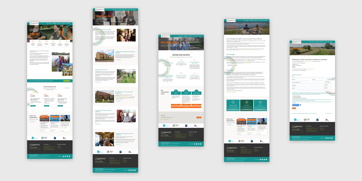 Cambridgeshire Acre Case Study - Web Pages Spread