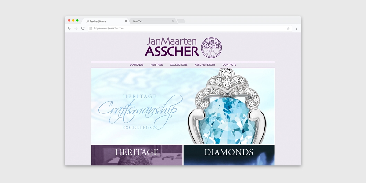 JM Asscher Portfolio - Home Page