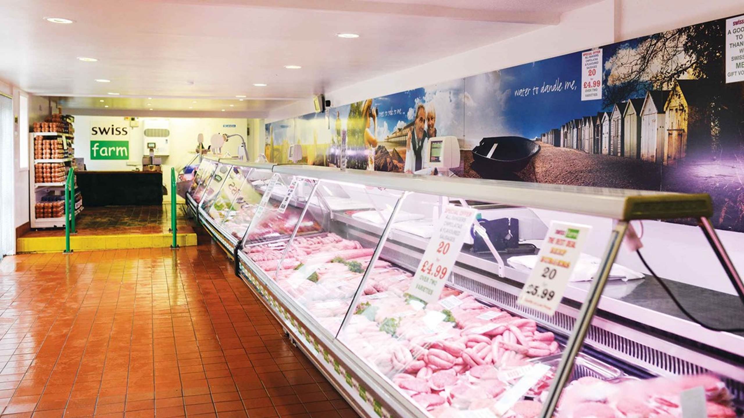 Swiss Farm Butchers Interior